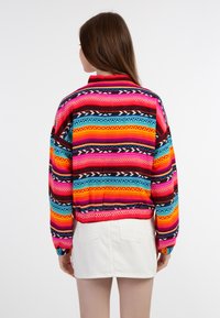 myMo Bomber jakna - mehrfarbig neon pink