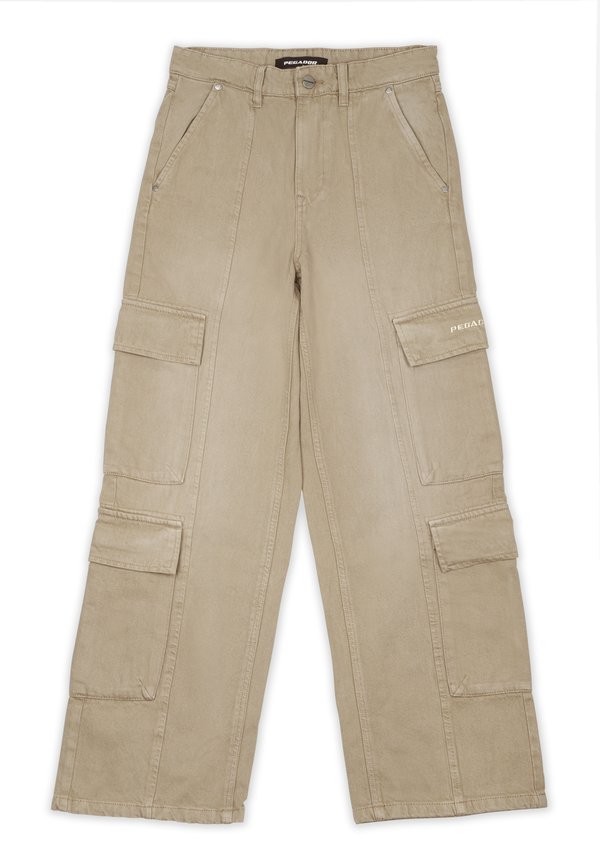 ISA BAGGY - Cargo trousers - washed desert taupe2