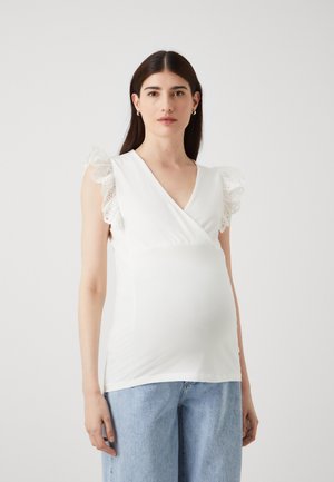 MLMAYA TESS - T-shirt con stampa - snow white