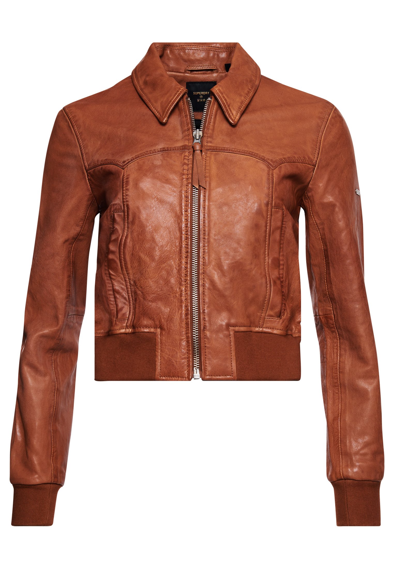 tan pleather jacket