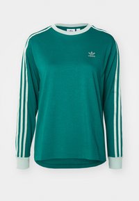 REGULAR - Tops ar garām piedurknēm - collegiate green