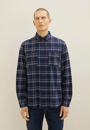 TOM TAILOR Srajca - navy colorful check