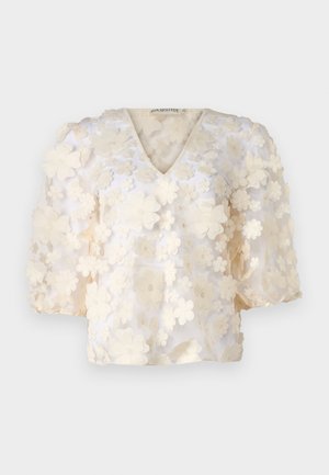 Ida Sjöstedt MYLA BRIDAL EXCLUSIVE - Blusa - cream white