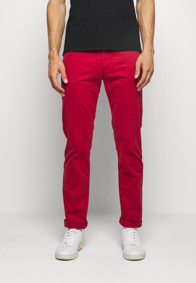 BROKEN TWILL TROUSER - Trousers - red