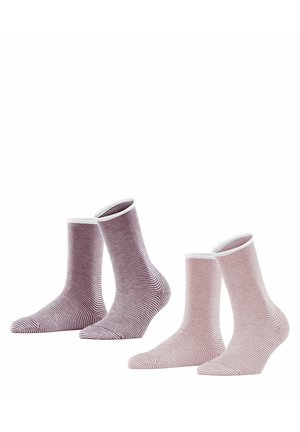 Allover Stripe 2-Pack with pattern - Socken - sortiment (0130)