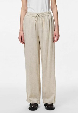 Pieces PCPIA WIDE NOOS - Trousers - birch