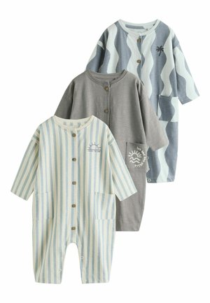 REGULAR FIT - ROMPERS 3 PACK - Jumpsuit - grey scandi cactus