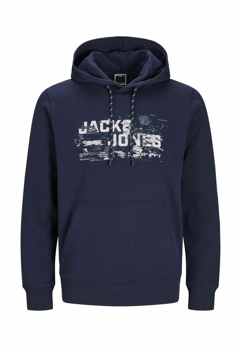 Jack & Jones - Felpa Con Cappuccio Nera Con Logo - Foto 5