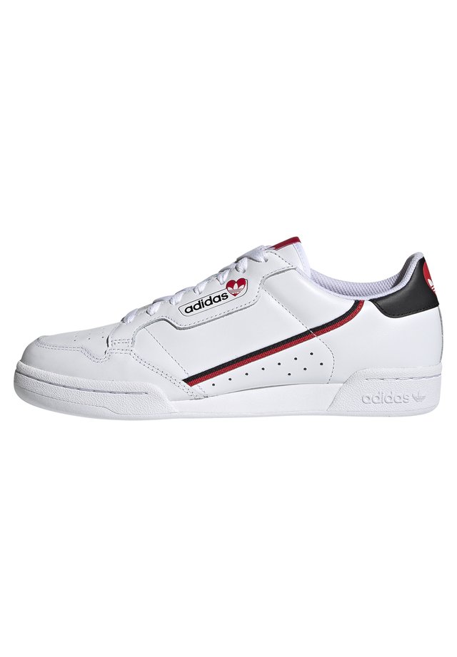 CONTINENTAL 80 - Sneaker low - footwear white/core black/scarlet