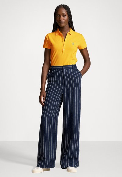 Polo Ralph Lauren JULIE SLIM SHORT SLEEVE - Polo shirt - yellowfin