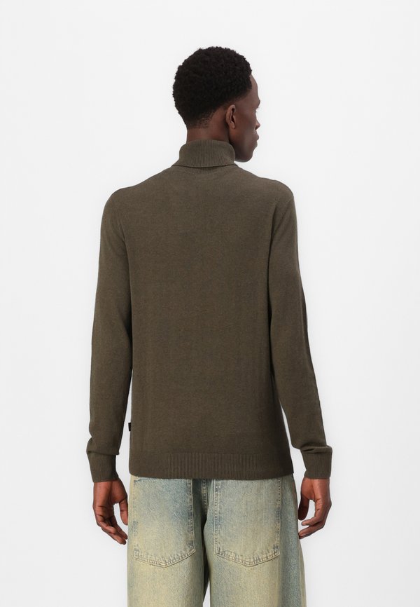 JJEEMIL ROLL NECK - Jumper - olive night4