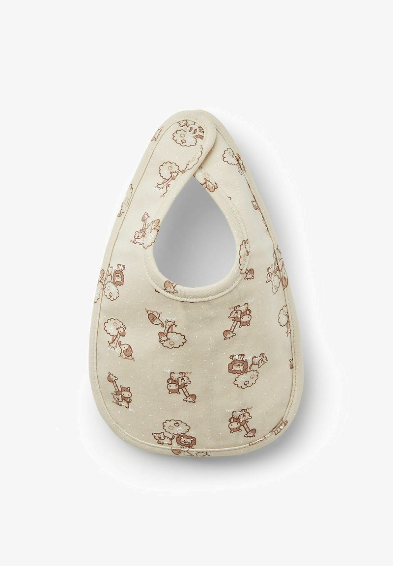 Tezenis Bavaglino - braun ecru stampa animaletti allover