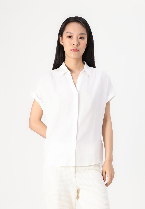 SOLID WITH COLLAR - Button-down blouse3