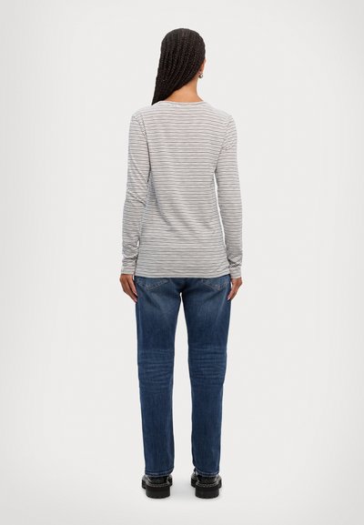 rag & bone THE SLUB TEE - Langærmet T-shirt - white