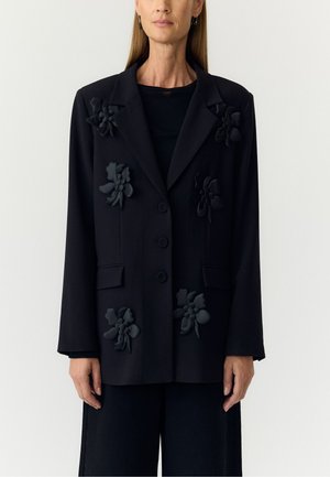 YAS, FLISRA LS BLUMEN - Късо палто - black