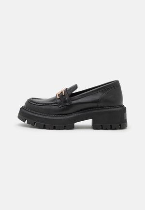 Walk London Loaferit/pistokkaat - black