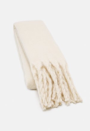 SCARF BIG FRINGE - Halsduk - light white