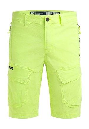Camp David, CAMP DAVID SKATER SHORTS MIT ZIPPERTASCHEN - Shorts - neon lime