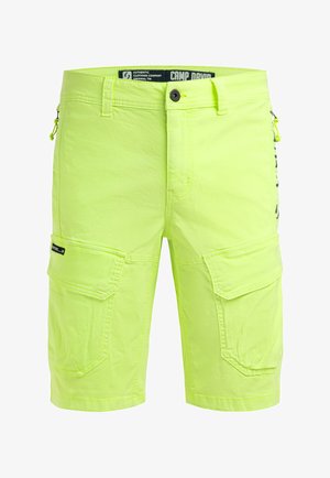 Camp David, CAMP DAVID SKATER SHORTS MIT ZIPPERTASCHEN - Shorts - neon lime