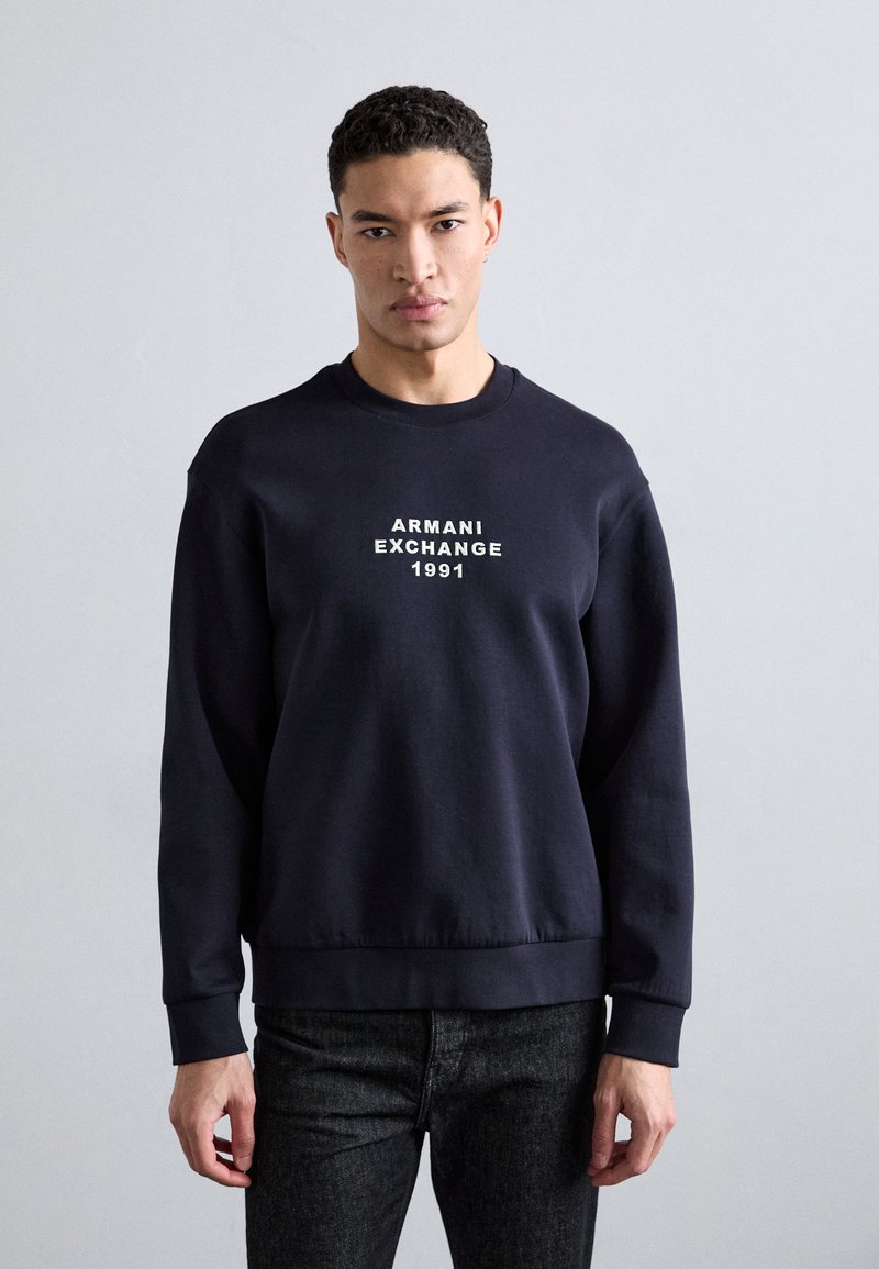 Armani Exchange - Sweatshirt - deep navy, Agrandir