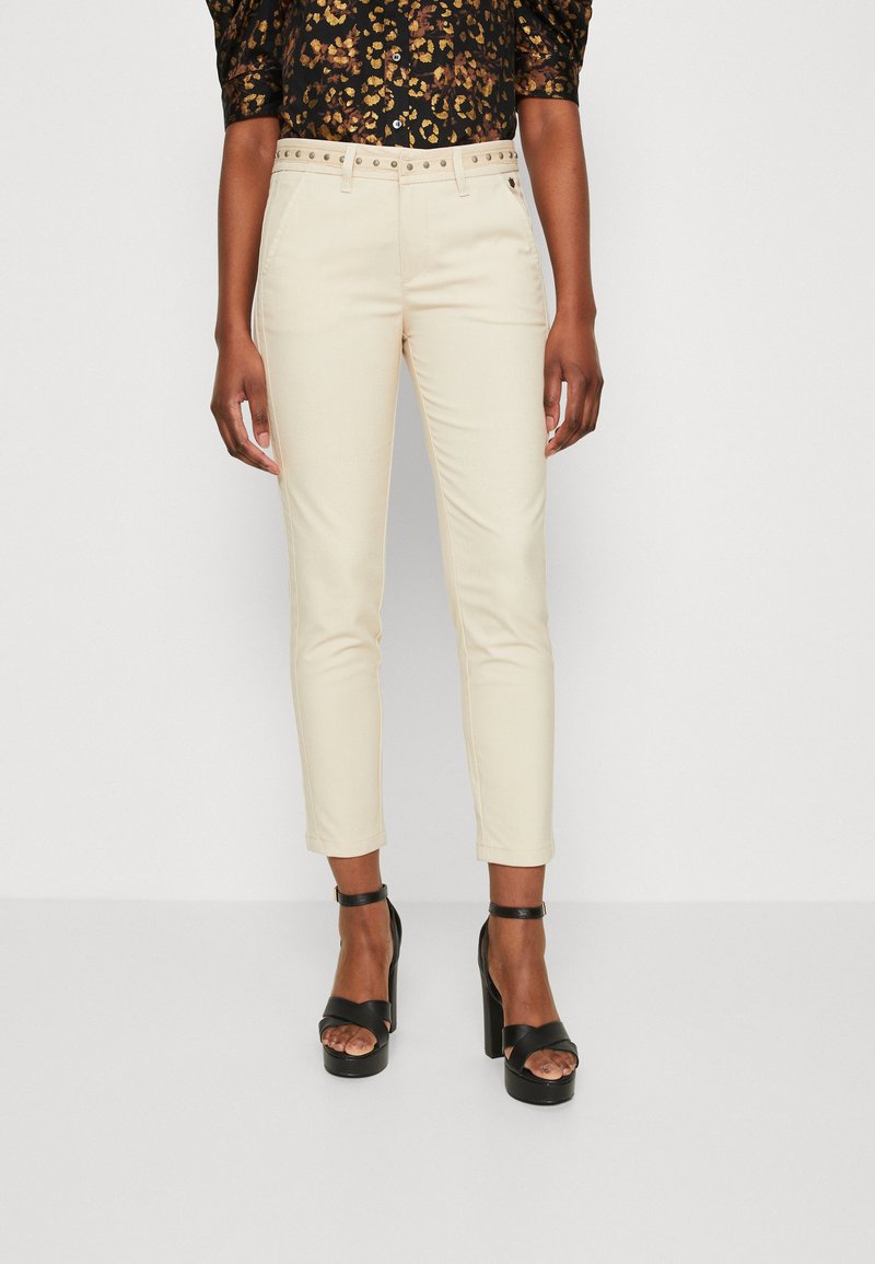 Freeman T. Porter CLAUDIA POLYNEO PANTS Trousers bleached sand/beige Zalando