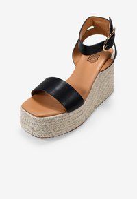 Bosanova DE ESPARTO - Espadrillas - black