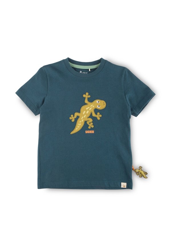 WELCOME TO THE JUNGLE - T-Shirt print - dunkelblau