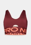 INDY PLUNGE BRA BOLD - Sportovní podprsenky se střední oporou - dark team red/magic ember/white