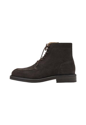 Botines con cordones - brown