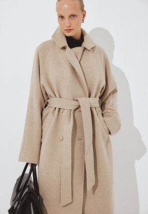 NA-KD Klassischer Mantel - taupe