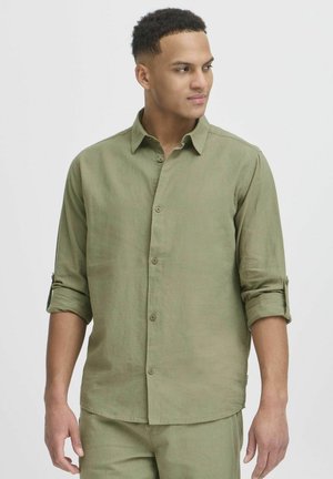 IDMONKO LINEN MIX - Overhemd - vetiver