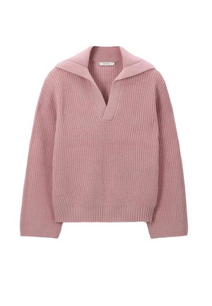 MIT V-AUSSCHNITT  - Trui - rosa