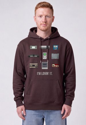 watapparel, VIDEOGAMES UNISEX - Kapuzenpullover - red brown