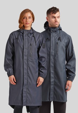 ELEMENTS LONGLINE HOODED RAINCOAT - Parka - DARK BLUE