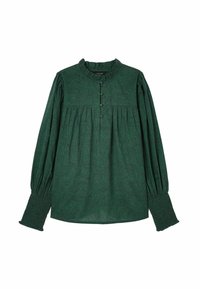 Unselected, green paisley