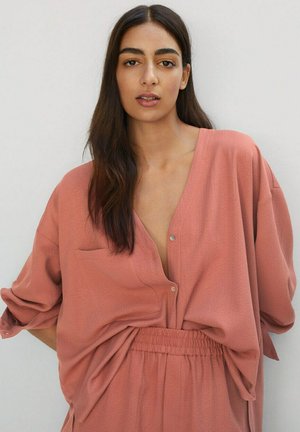 Blouse - rouge orangé