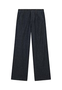 STRAIGHT-LEG HIGH-WAIST - Jeans a sigaretta - dark blue