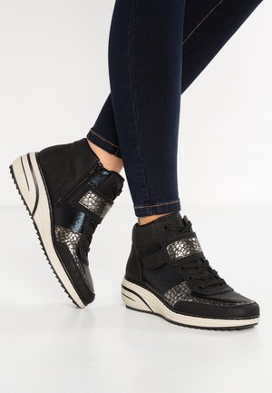 Sneaker high - black