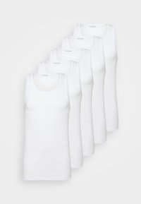 TANK 5 PACK 100% COTTON TEES - Potkošulja - white