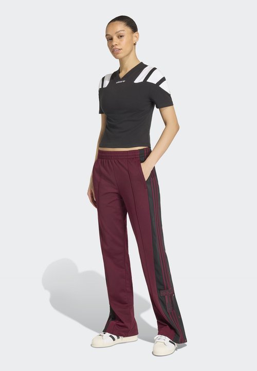 adidas ADIBREAK TP - Tracksuit bottoms - maroon/black/maroon — foto 2