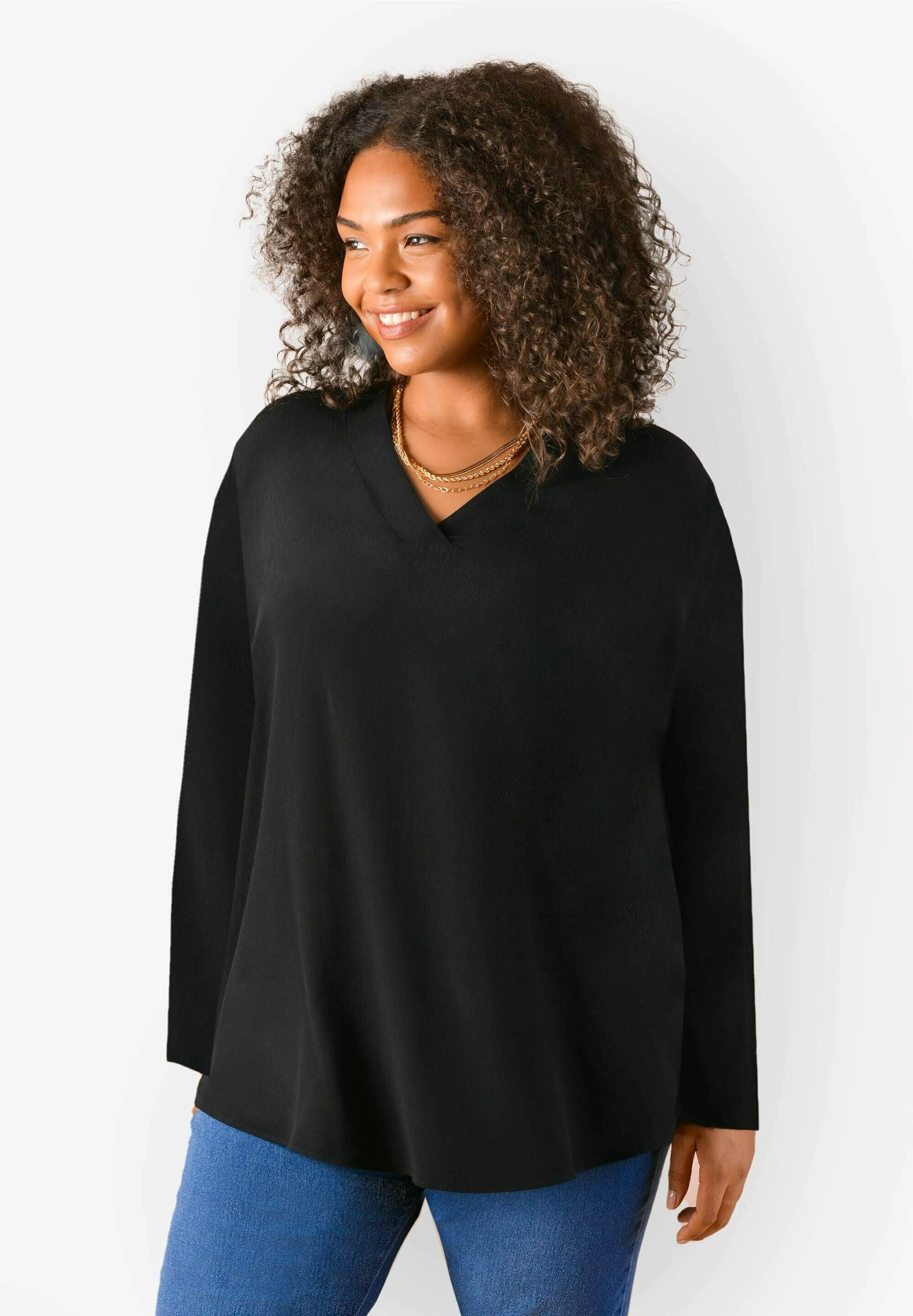 T-shirt Manches Longues Funshirt BAR69 - Taille L Noir Coton - Occasion Très Bon état