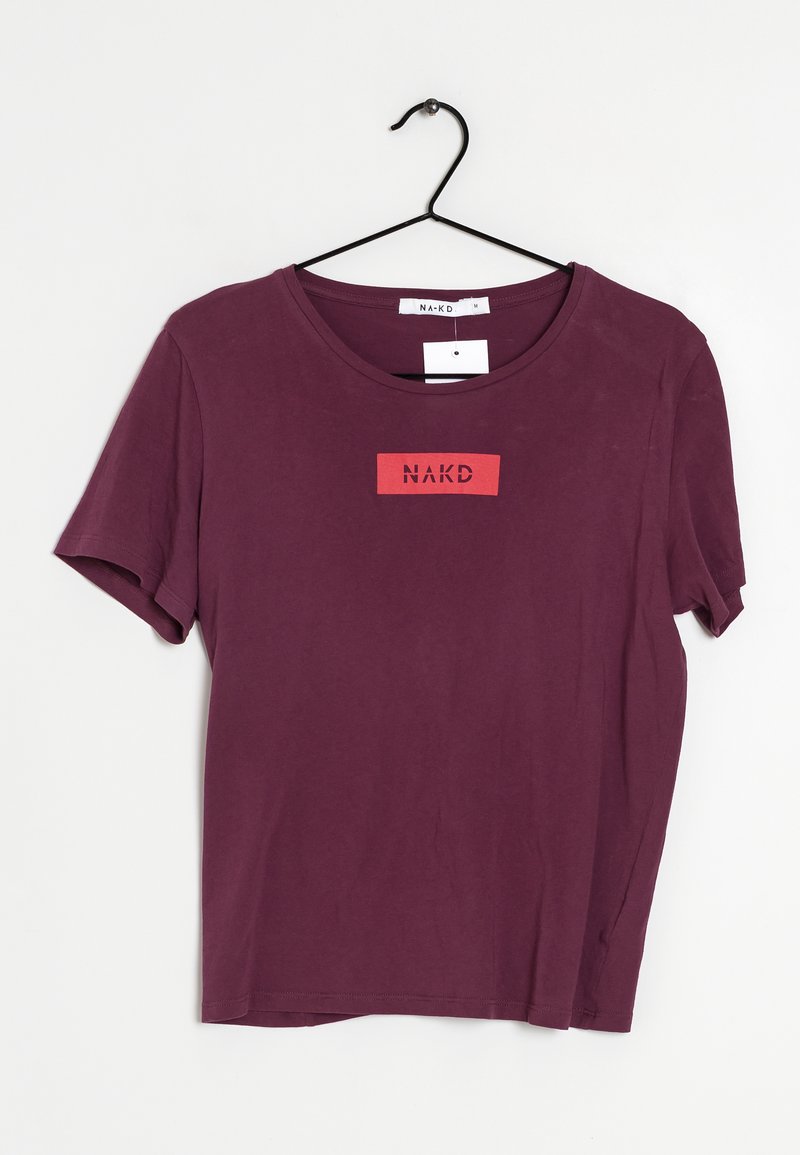 NA-KD - T-shirt imprimé - red, Agrandir