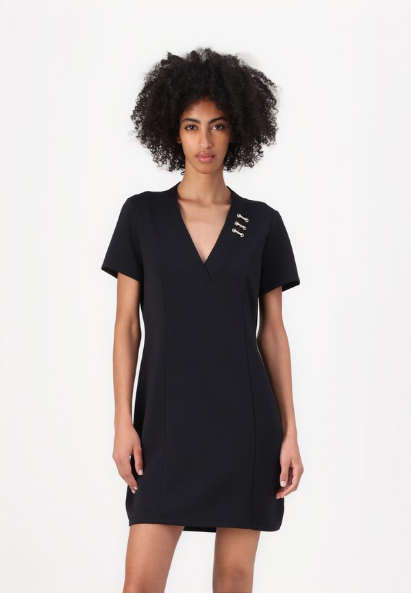 ABITO UNITA - Jersey dress - nero