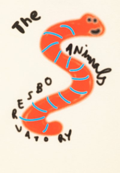 THE ANIMALS OBSERVATORY BIG ROOSTER KIDS UNISEX - Apdrukāts T-krekls - white