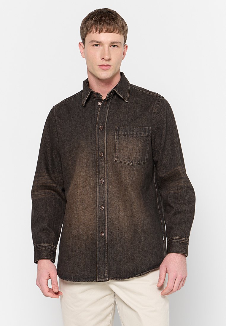 WOOD WOOD Overhemd zwart