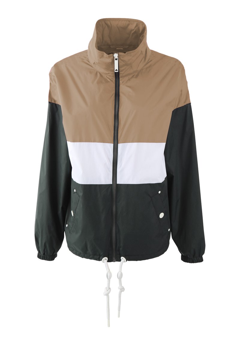 dreimaster Lichte jas zandkleur