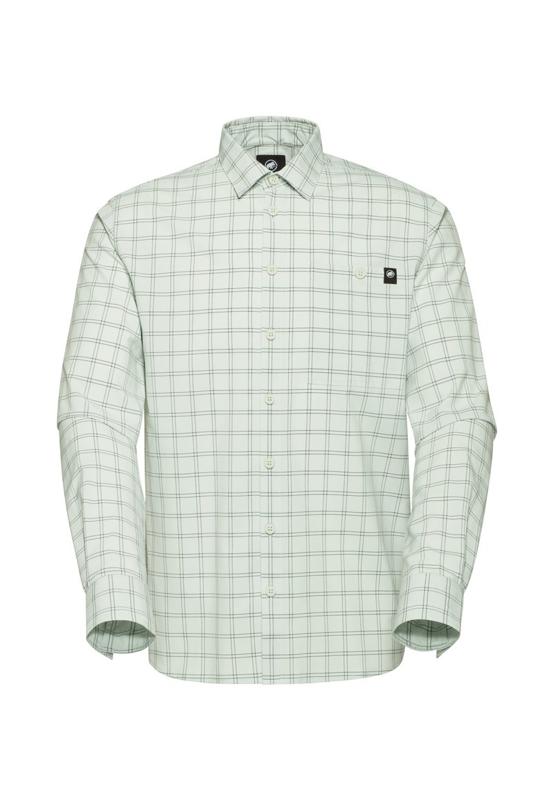 Chemise à carreaux à manches courtes Mammut pour femme