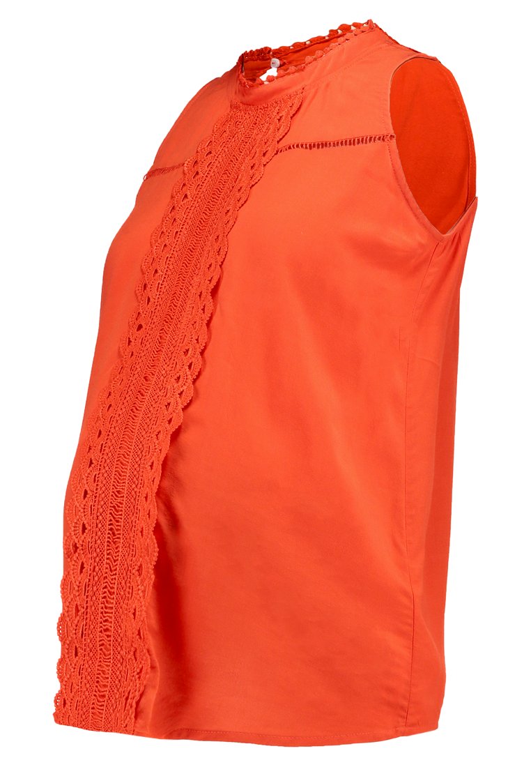 Spring Maternity Top oranje