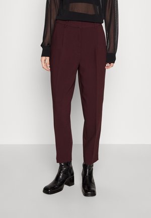 Bruuns Bazaar Pantalon classique - bordeaux