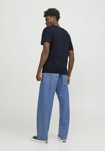 JACK & JONES PLUS Heren JJESTAR JJ Tee SS NOOS PLS T-shirt, zwart, 6XL, zwart, 6XL